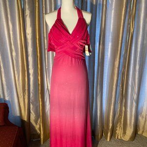 Fushia Pink prom formal dress